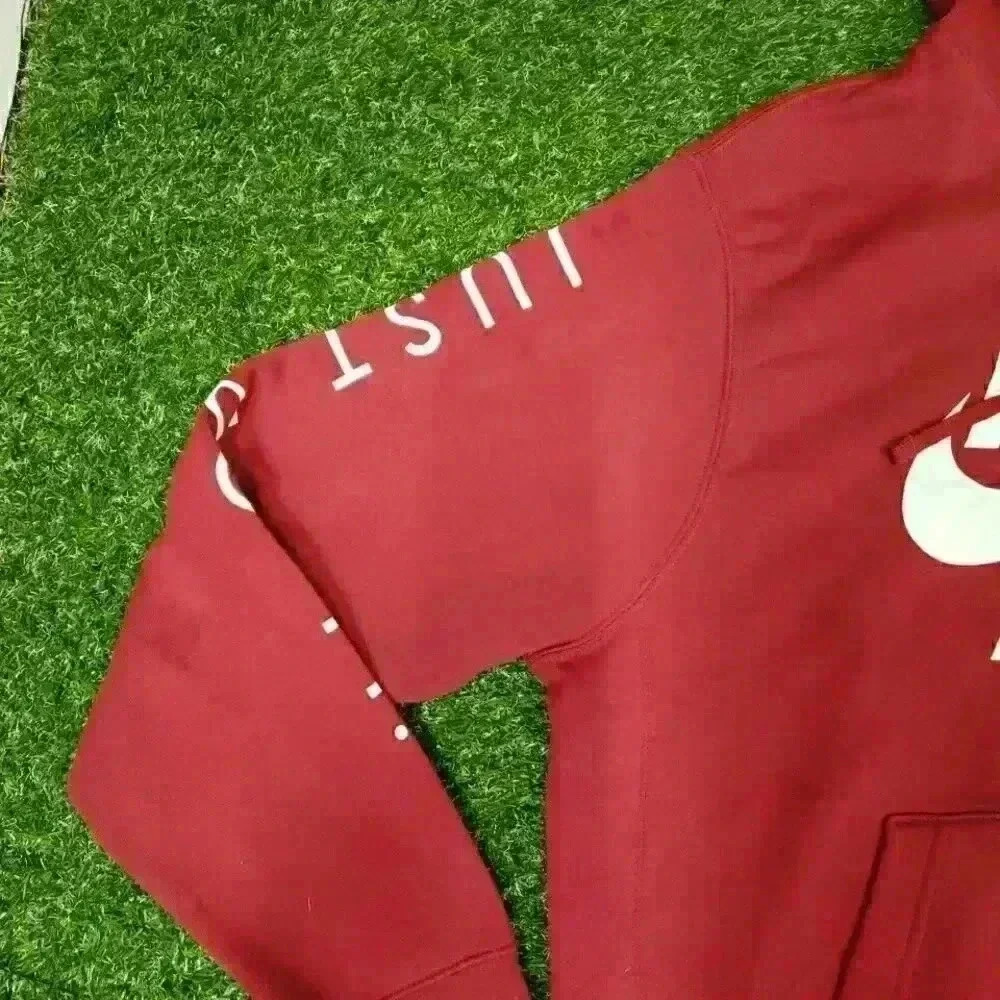 Mens Nike Gym Athletic Just Do It Air Hoodie Hooded Sweatshirt Pullover Large - Picture 5 of 8